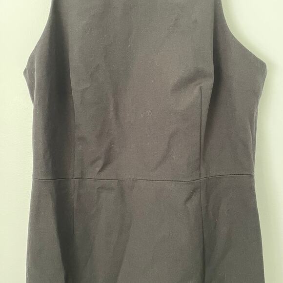 Banana Republic Sheath Dress Black Womens Size 8 Petite NEW Minimalist Career - Picture 6 of 7